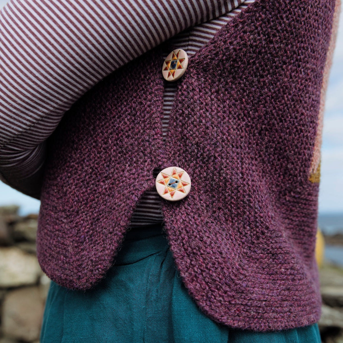 Shetland Shades: Stories in Wool by Gudrun Johnston