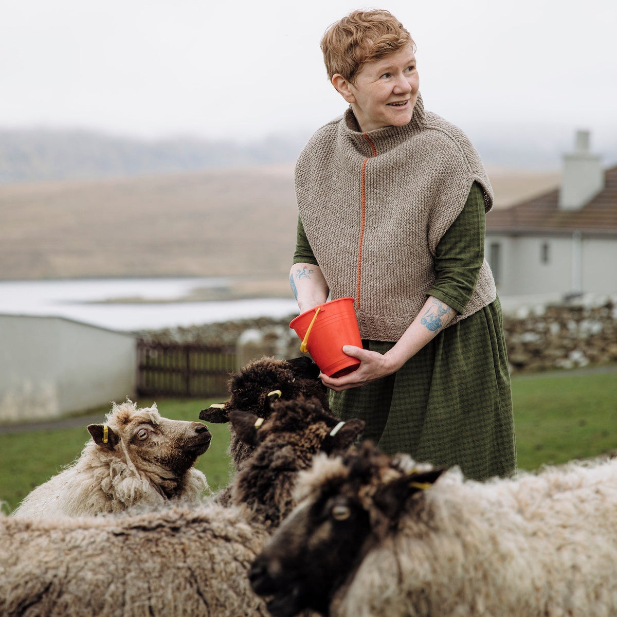 Shetland Shades: Stories in Wool by Gudrun Johnston