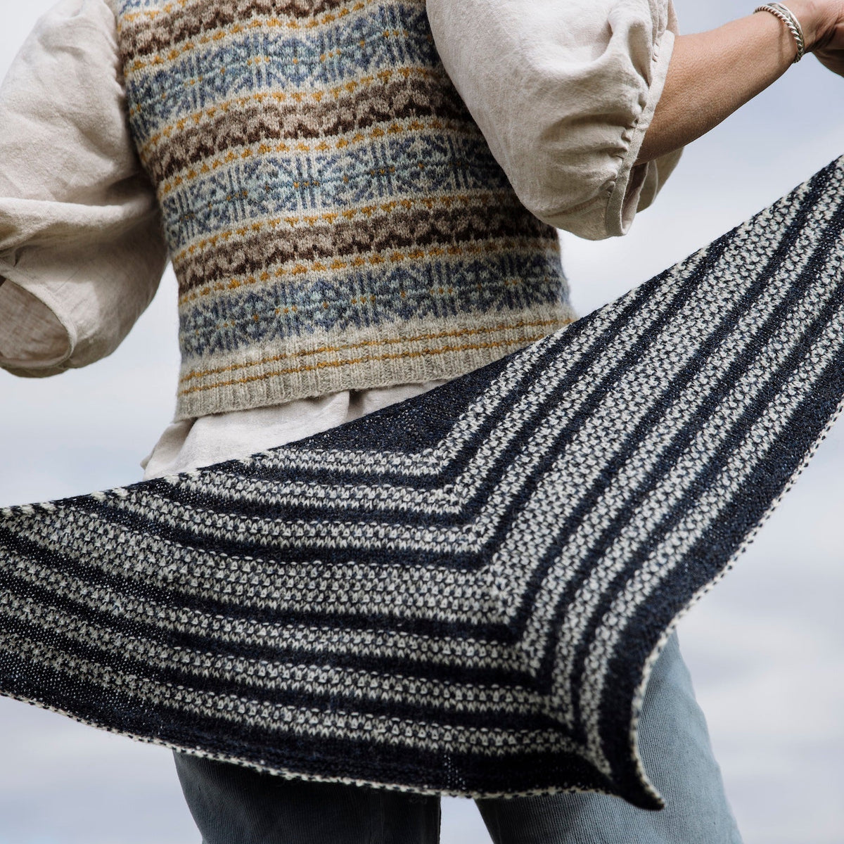 Shetland Shades: Stories in Wool by Gudrun Johnston