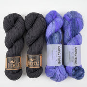 Qing Fibre HAND WRITTEN LETTER Alpaca Merino wool Silk Mixed Weight Quick Kits