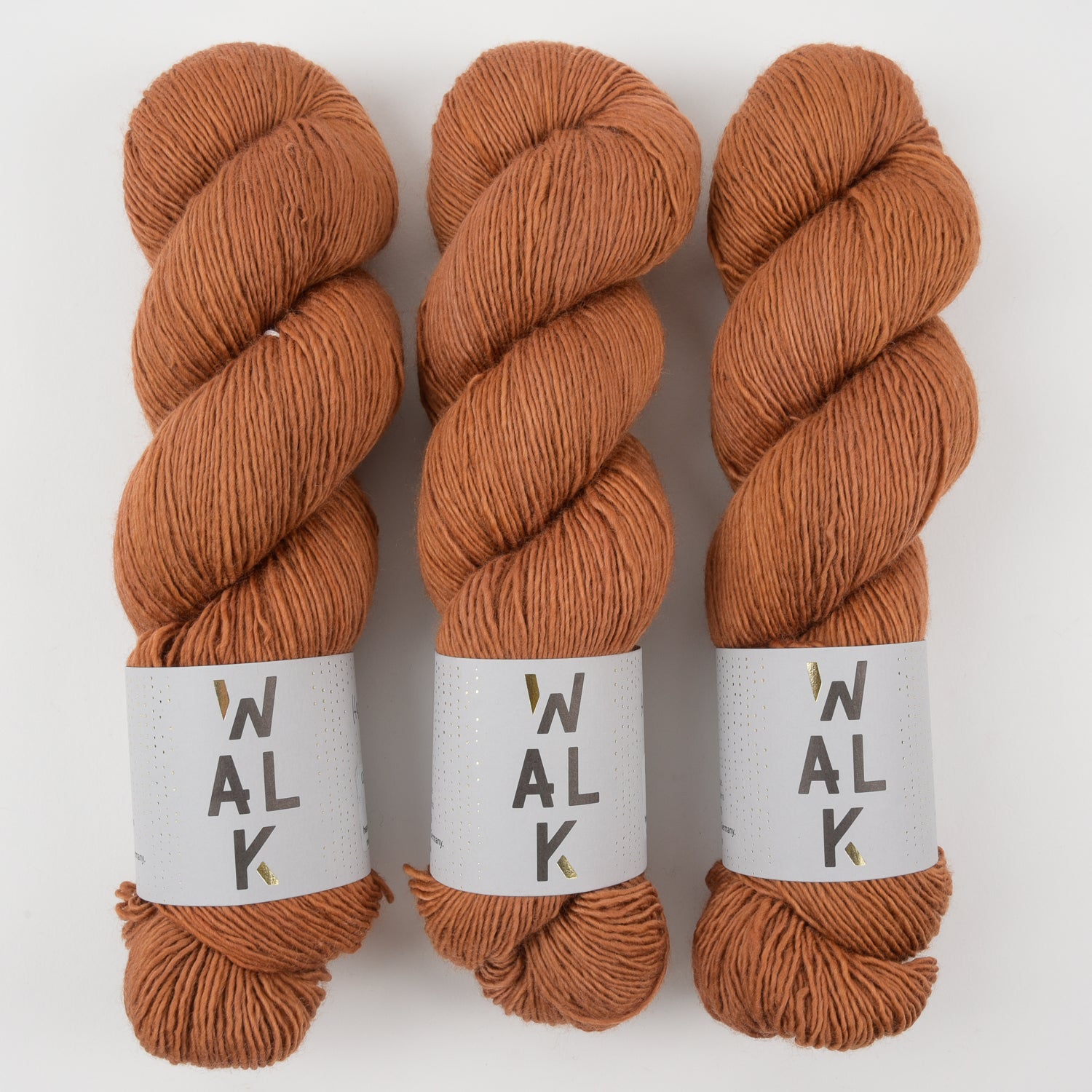 WALK Collection COTTAGE MERINO - HAZELNUT Merino wool Fingering brown Yarn