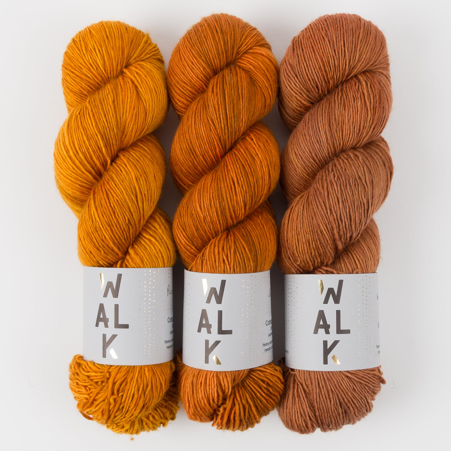 WALK Collection HAZELNUT FORAGER Merino wool Fingering Quick Kits