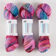 Hedgehog Fibres HEDGEHOG SOCK - FANCY Merino wool Nylon Fingering multicolour Yarn