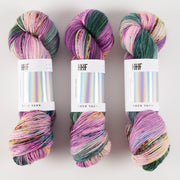 Hedgehog Fibres HEDGEHOG SOCK - MAGIC MIRROR Merino wool Nylon Fingering multicolour Yarn