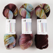 Hedgehog Fibres HEDGEHOG SOCK - PLUME Merino wool Nylon Fingering multicolour Yarn