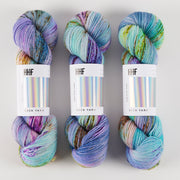 Hedgehog Fibres HEDGEHOG SOCK - SPRING BREAK Merino wool Nylon Fingering multicolour Yarn