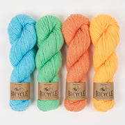 West Wool MINTY GRAPEFRUIT Merino wool Fingering Quick Kits