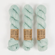 Life in The Long Grass HIGH TWIST SOCK - COOL DOWN Merino wool Fingering blue Yarn
