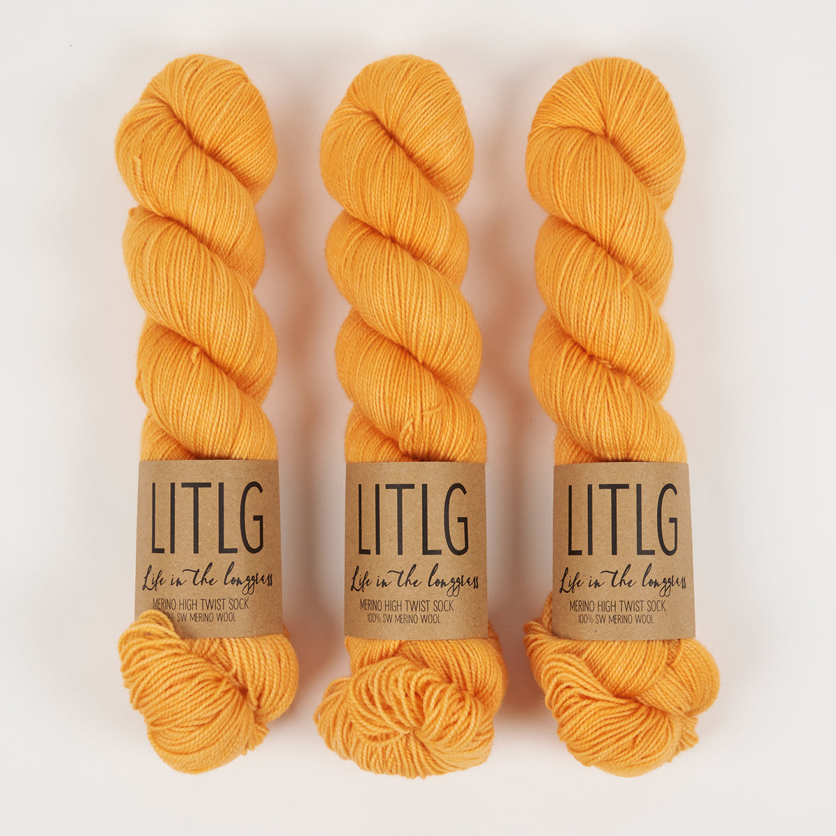 HIGH TWIST SOCK - TANGERINE