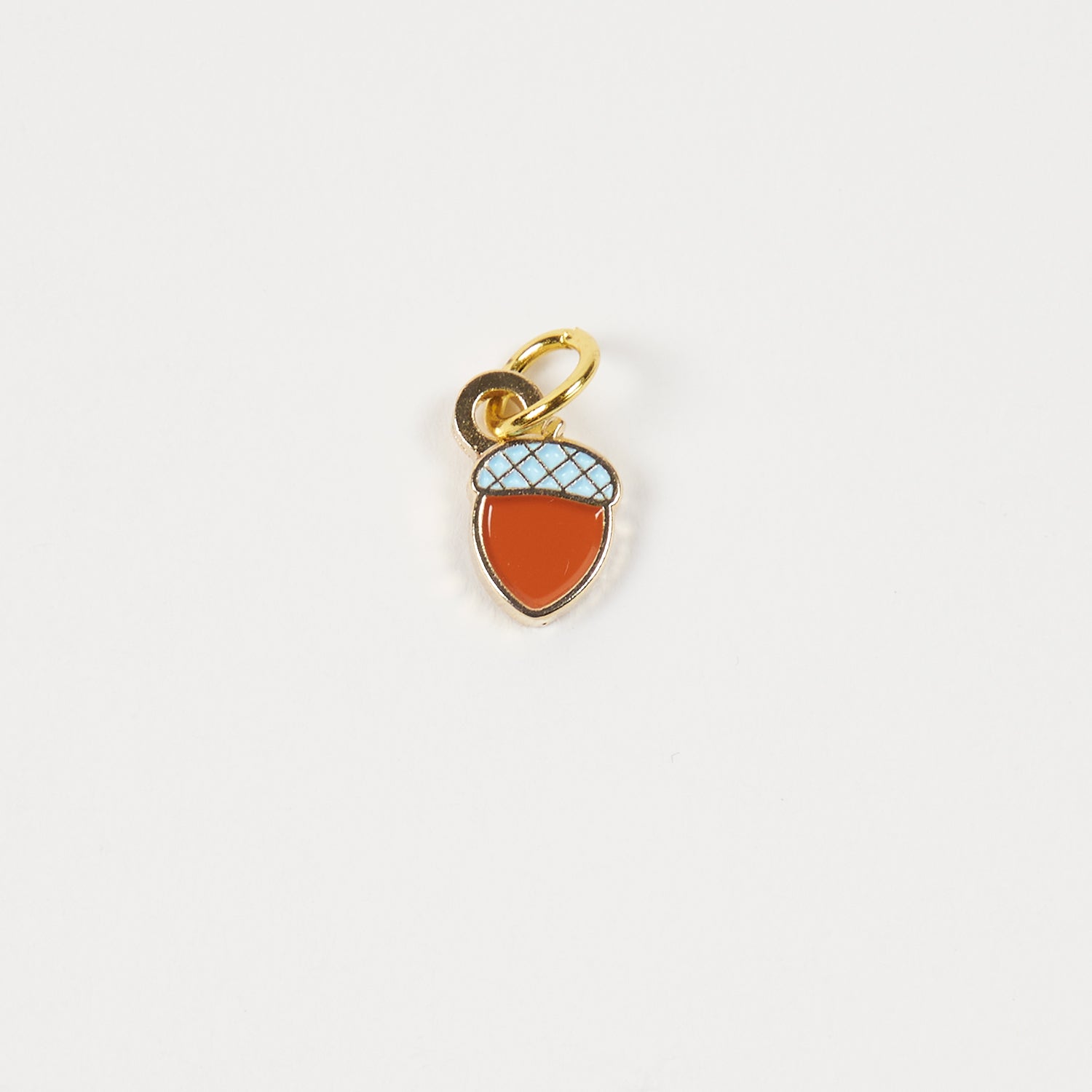 ENAMEL STITCH MARKER SET - ACORN