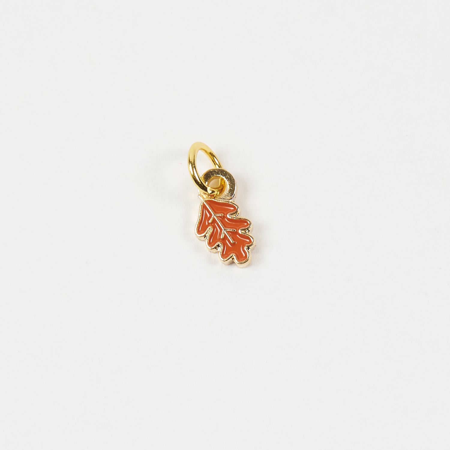 ENAMEL STITCH MARKER SET - ACORN