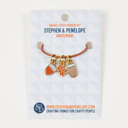Stephen & Penelope Notions ENAMEL STITCH MARKER SET - ACORN Sundries