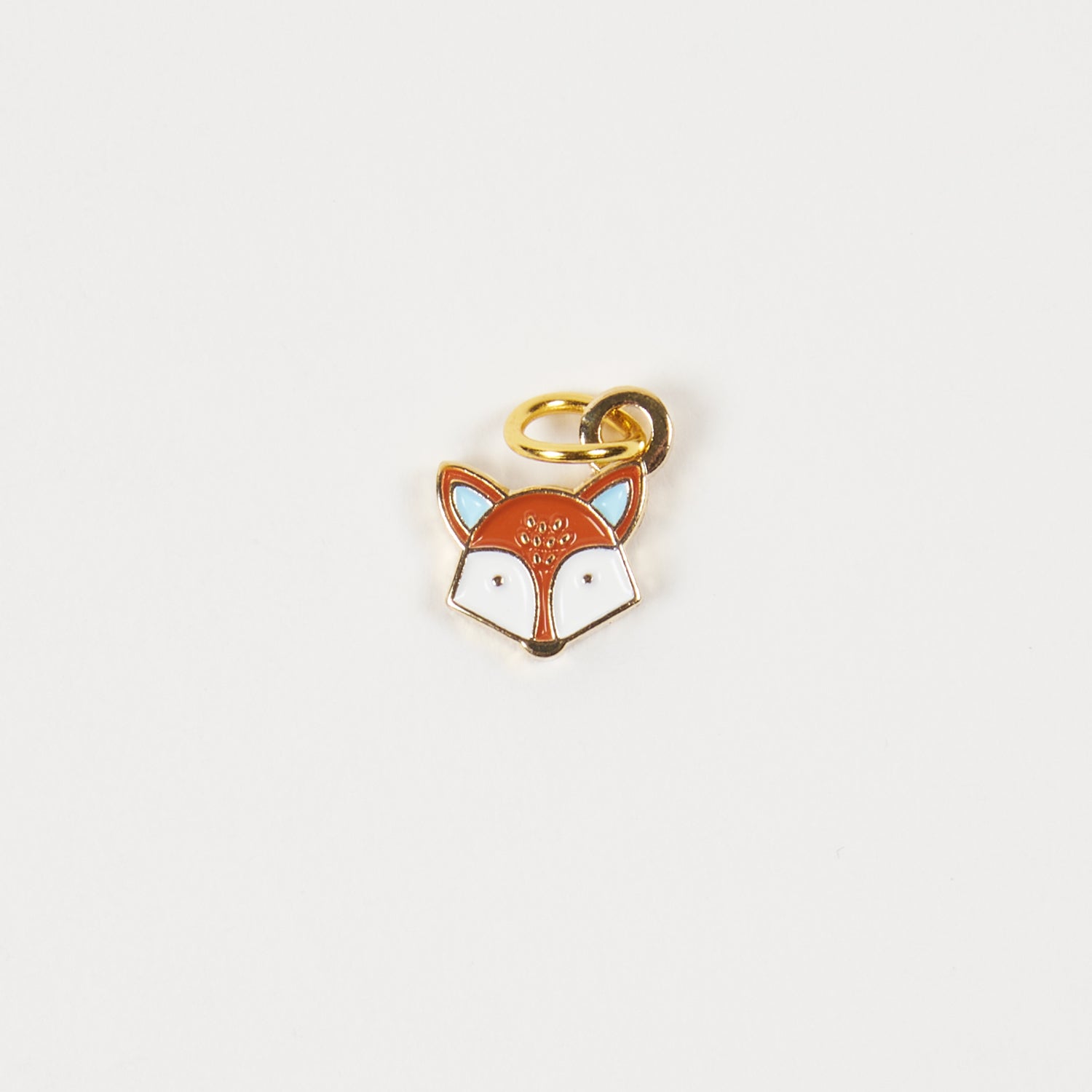 ENAMEL STITCH MARKER SET - FOX