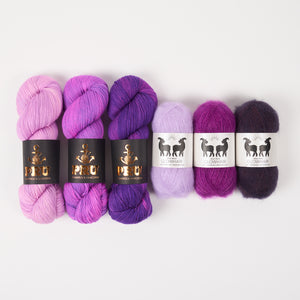 WESTKNITS KIT - CLEMATIS FROST