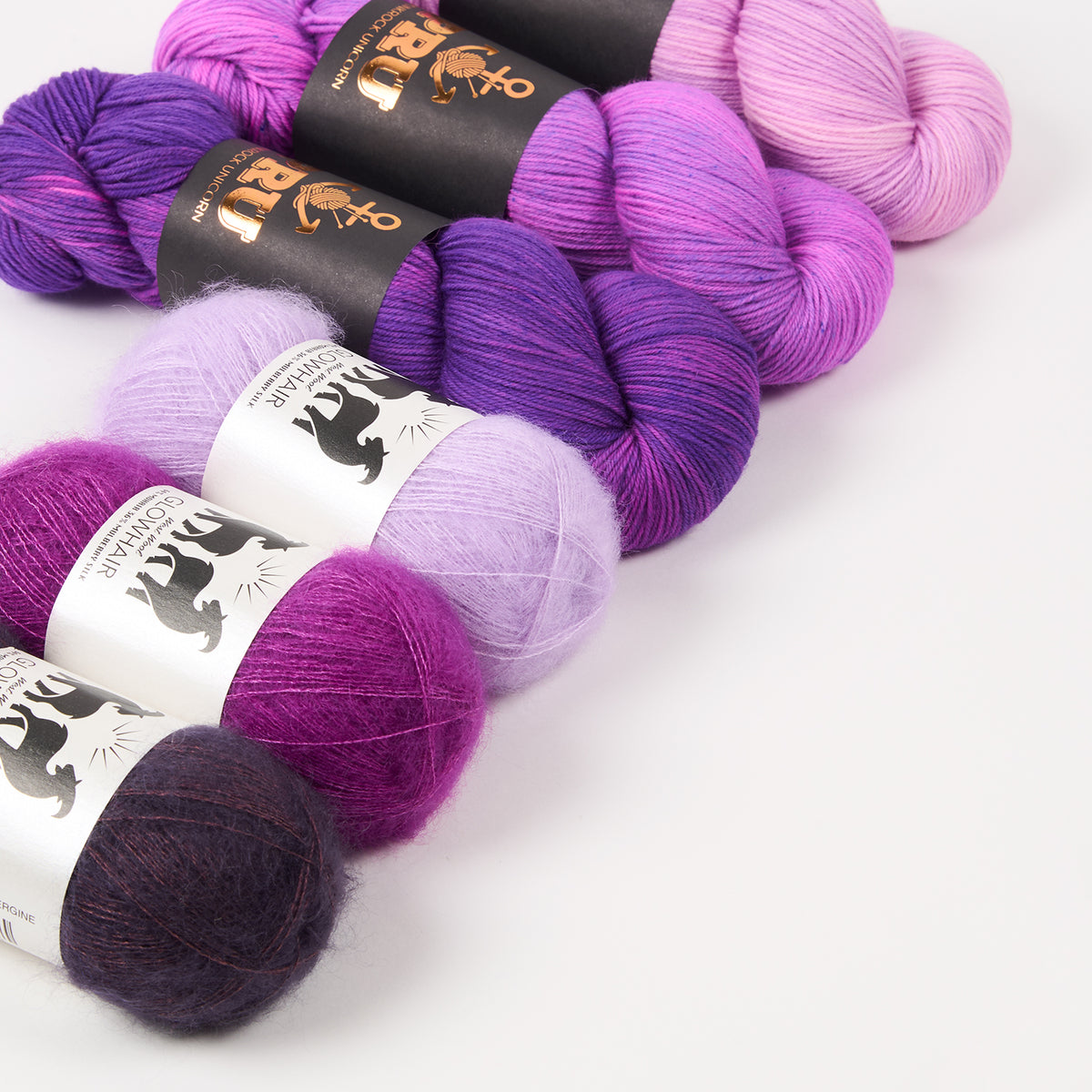 WESTKNITS KIT - CLEMATIS FROST