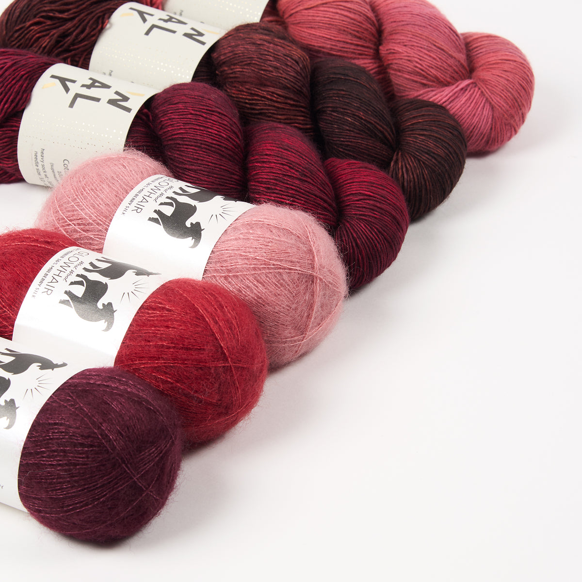 WESTKNITS KIT - OXBLOOD FROST