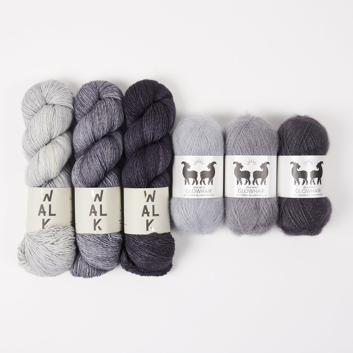 WESTKNITS KIT - VOLCANIC FROST