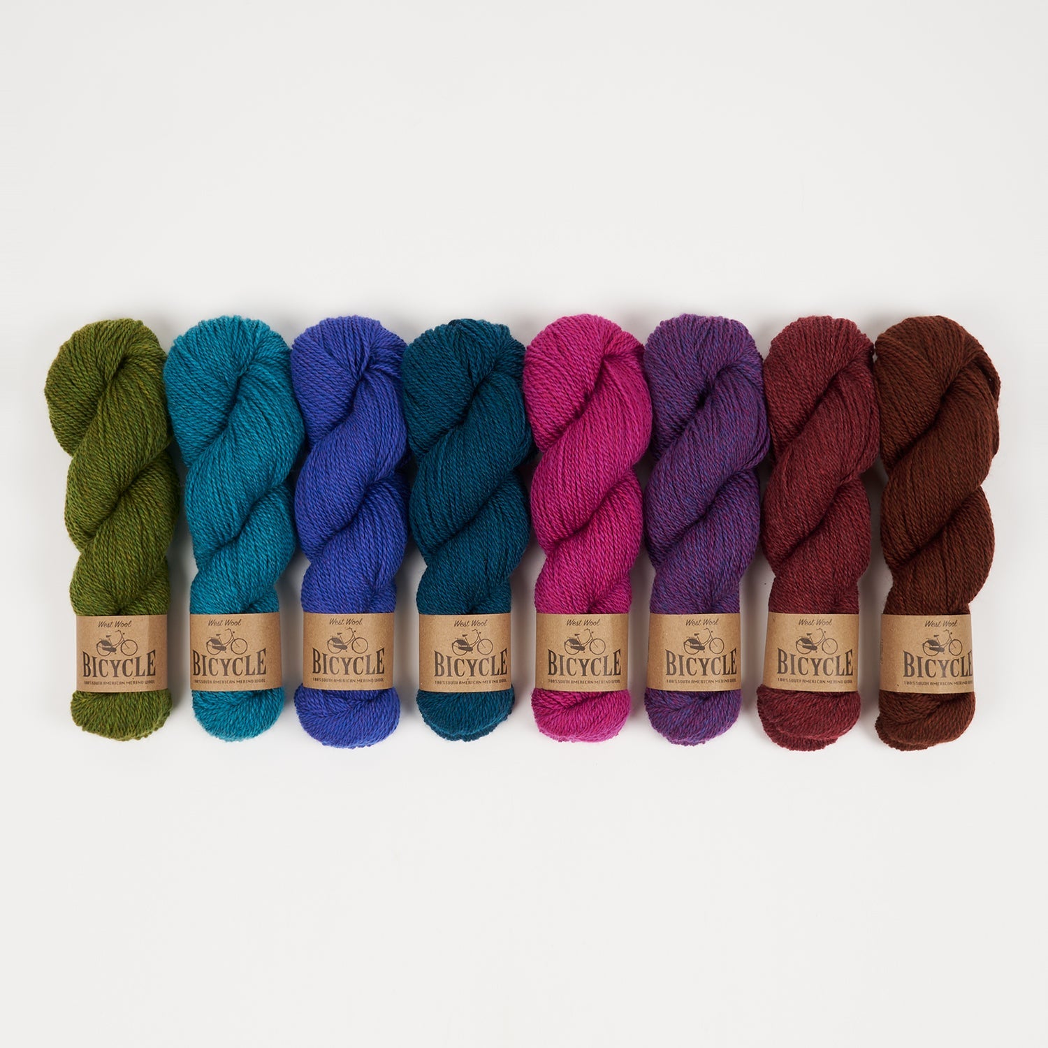 West Wool WESTKNITS KIT - DEEP WINTER Merino wool Fingering multicolour Westknits Kits