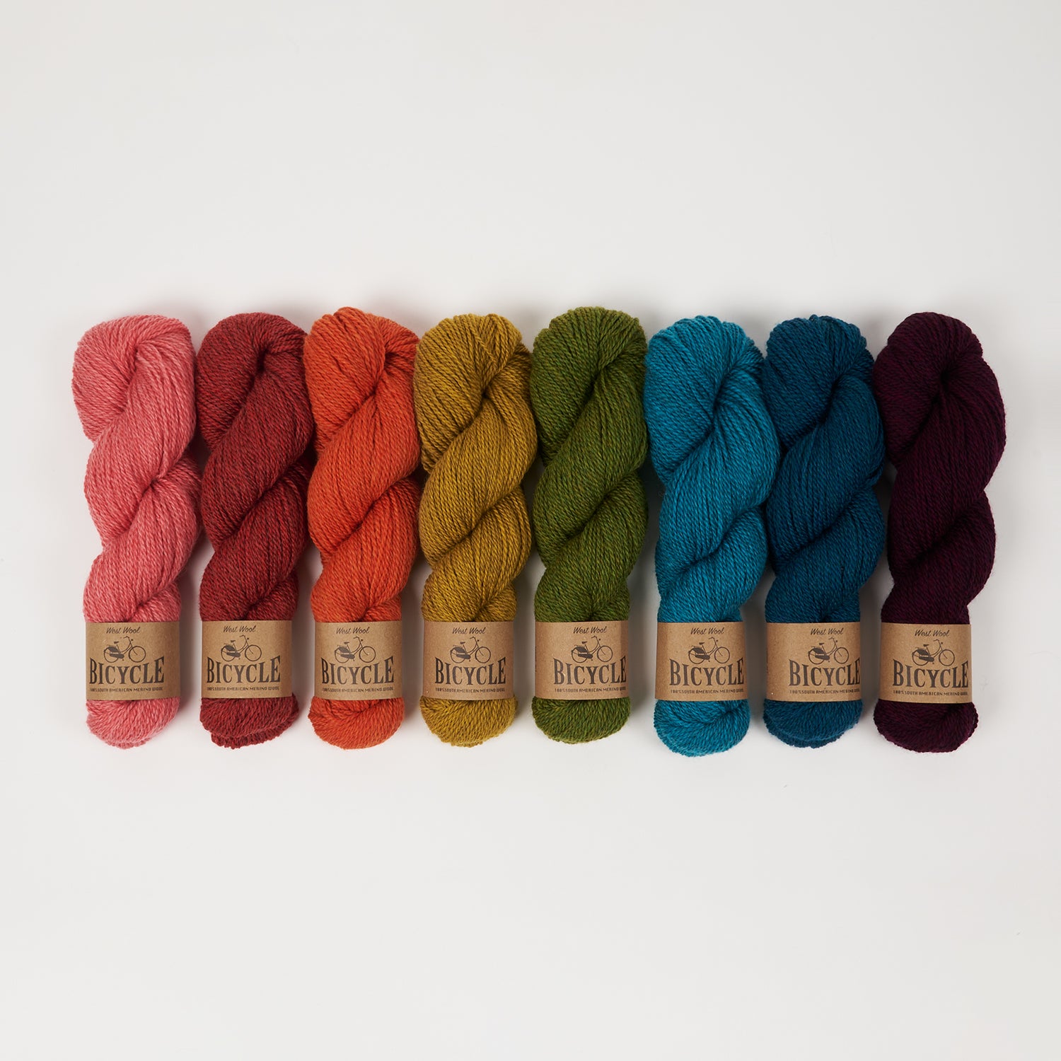 West Wool ICELANDSCAPE SHAWL - WATERFALL Merino wool Fingering multicolour HKAL Kit