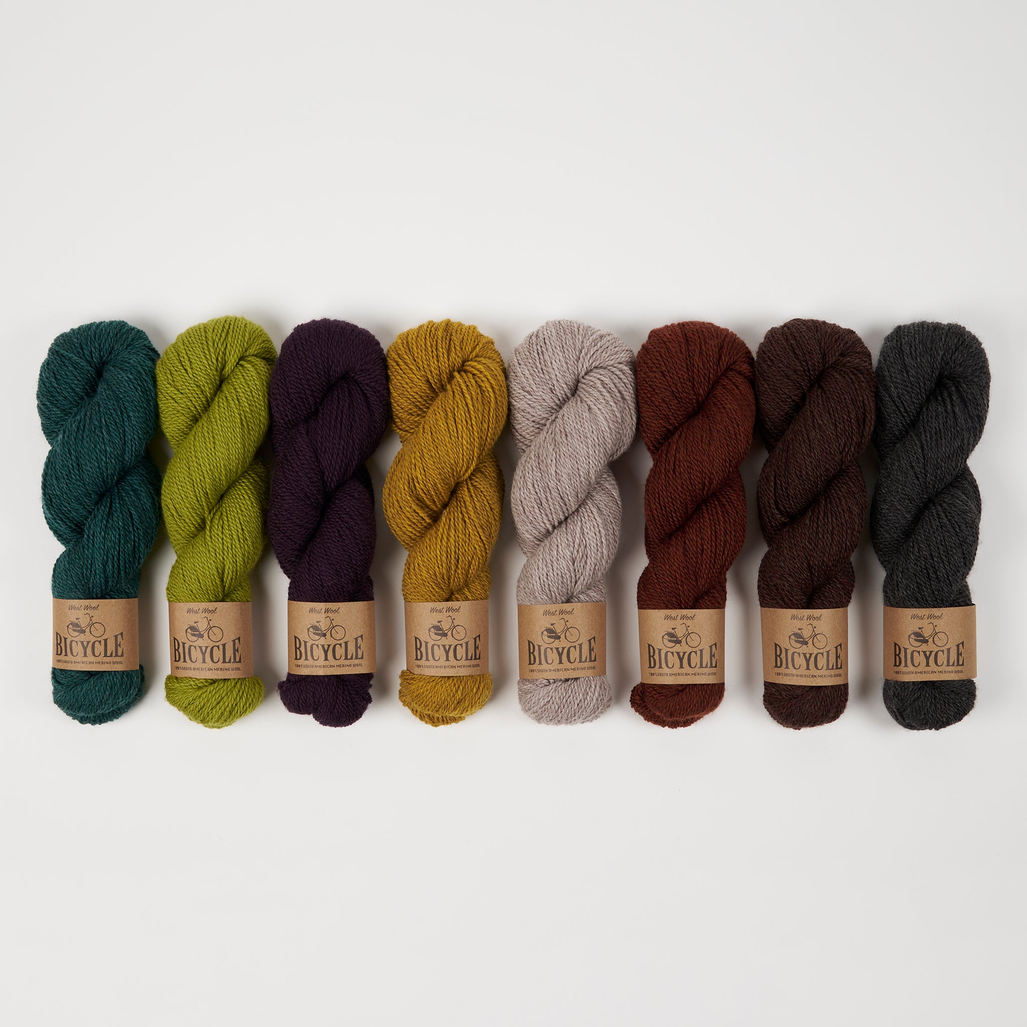 West Wool WESTKNITS KIT - PINE ROAD Merino wool Fingering multicolour Westknits Kits