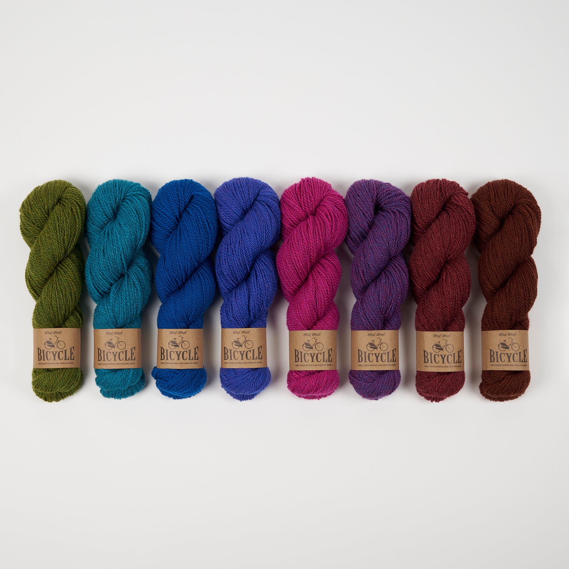 West Wool WESTKNITS KIT - WINTER JEWELS Merino wool Fingering multicolour Westknits Kits