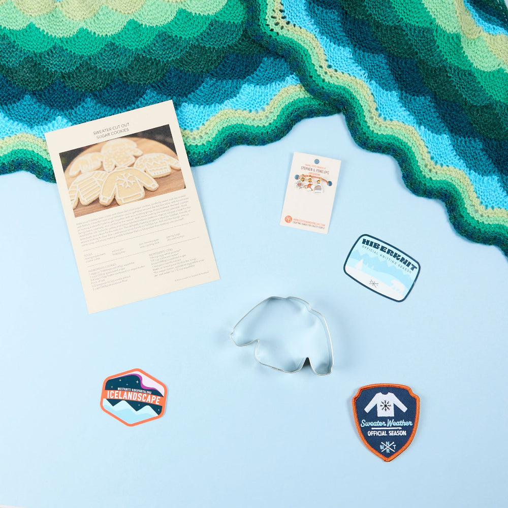 ICELANDSCAPE SHAWL - NORTHERN LIGHTS