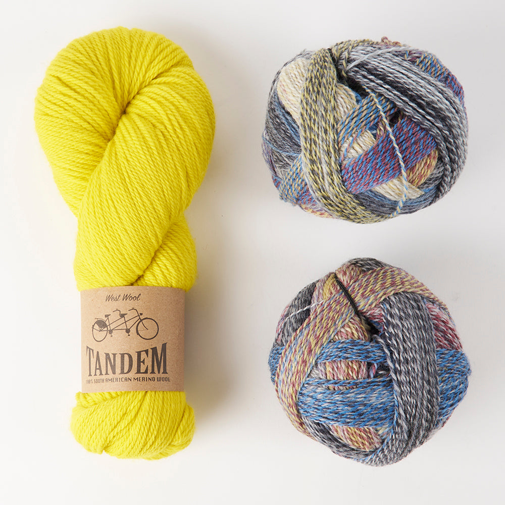 Schoppel-Wolle FÖHNLAGE BIANCA Merino wool Nylon Mixed Weight Quick Kits