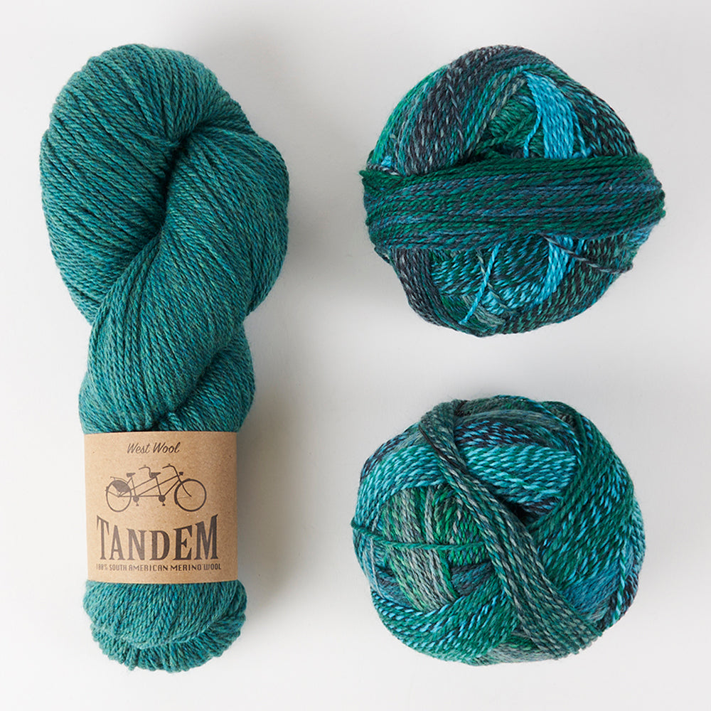 Schoppel-Wolle GARDEN MALLARD Merino wool Nylon Mixed Weight Quick Kits