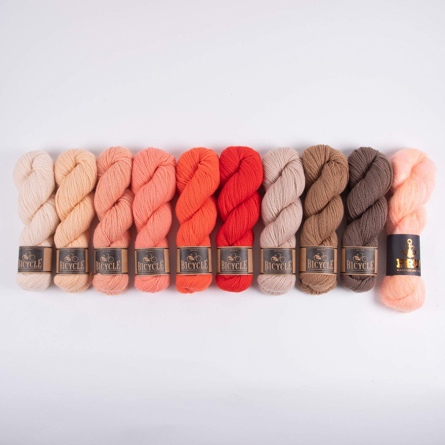 West Wool HOT AND SANDY Merino wool Fingering Quick Kits
