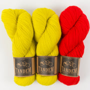 West Wool HOT BIANCA Merino wool DK Quick Kits