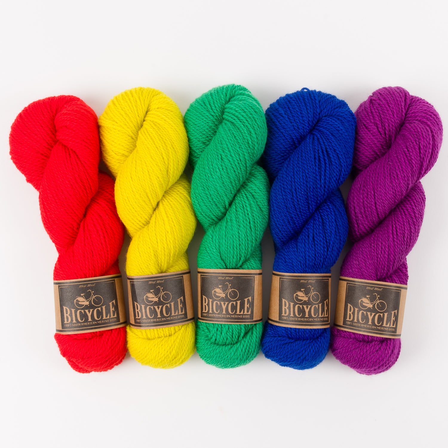 West Wool HOT FANDANGO Merino wool Fingering Quick Kits