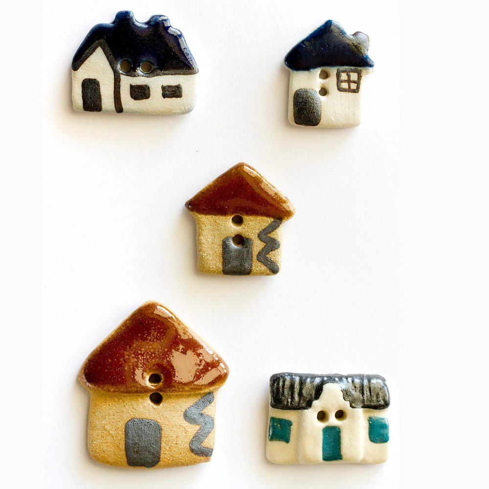Incomparable Buttons HOUSE BUTTONS Button