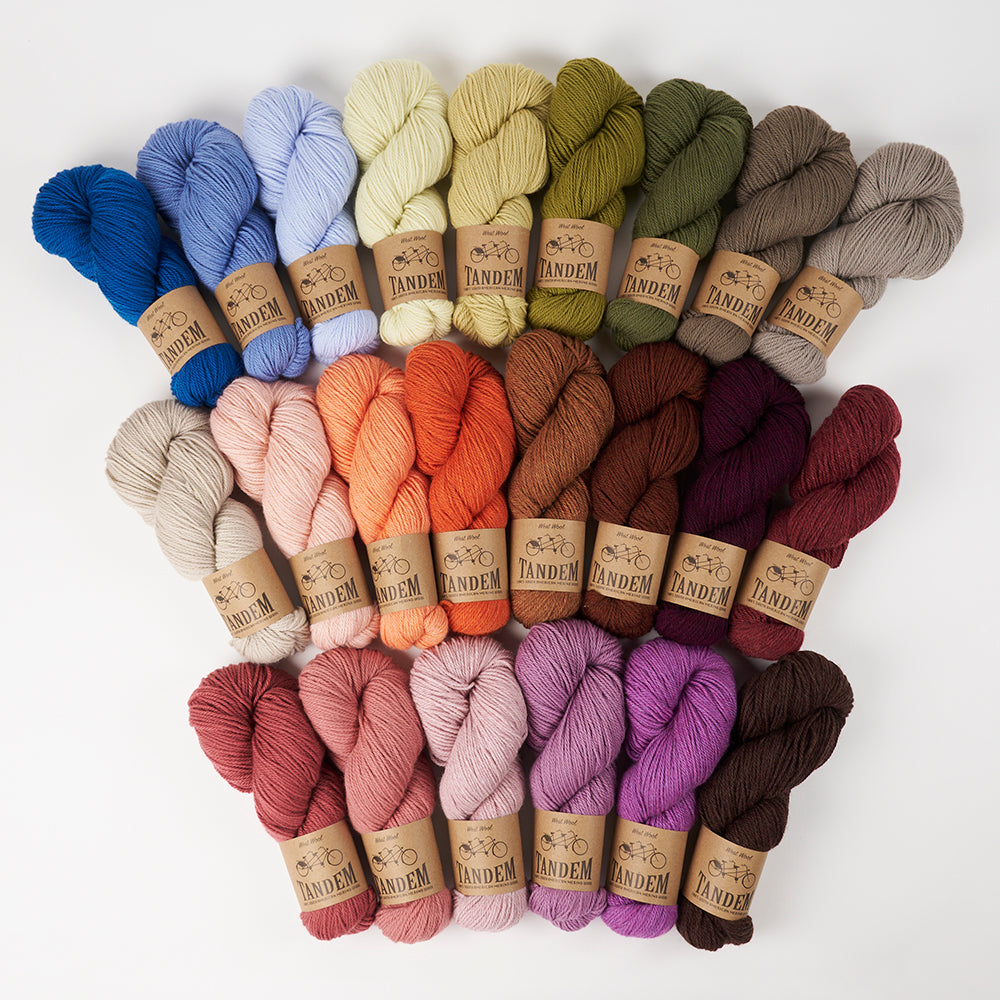 West Wool HVAMMSVÍK BLANKET - LANDSCAPE PARALLELOGRAMS Merino wool DK Westknits Kits