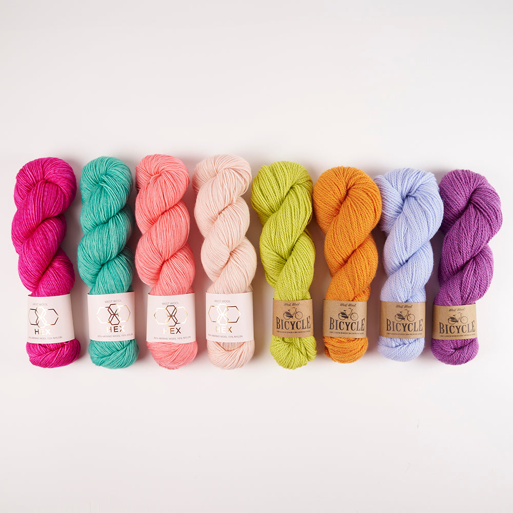 Hydrangea Kaleidoscope - West Wool - MKAL 2026