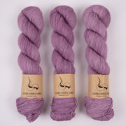 Dark Omen Yarn MERINO SOCK - HALI Merino wool Nylon Fingering purple Yarn