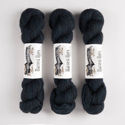 John Arbon Textiles HARVEST HUES WORSTED - BLACKTHORN Blue Faced Leicester Merino wool Worsted blue Yarn