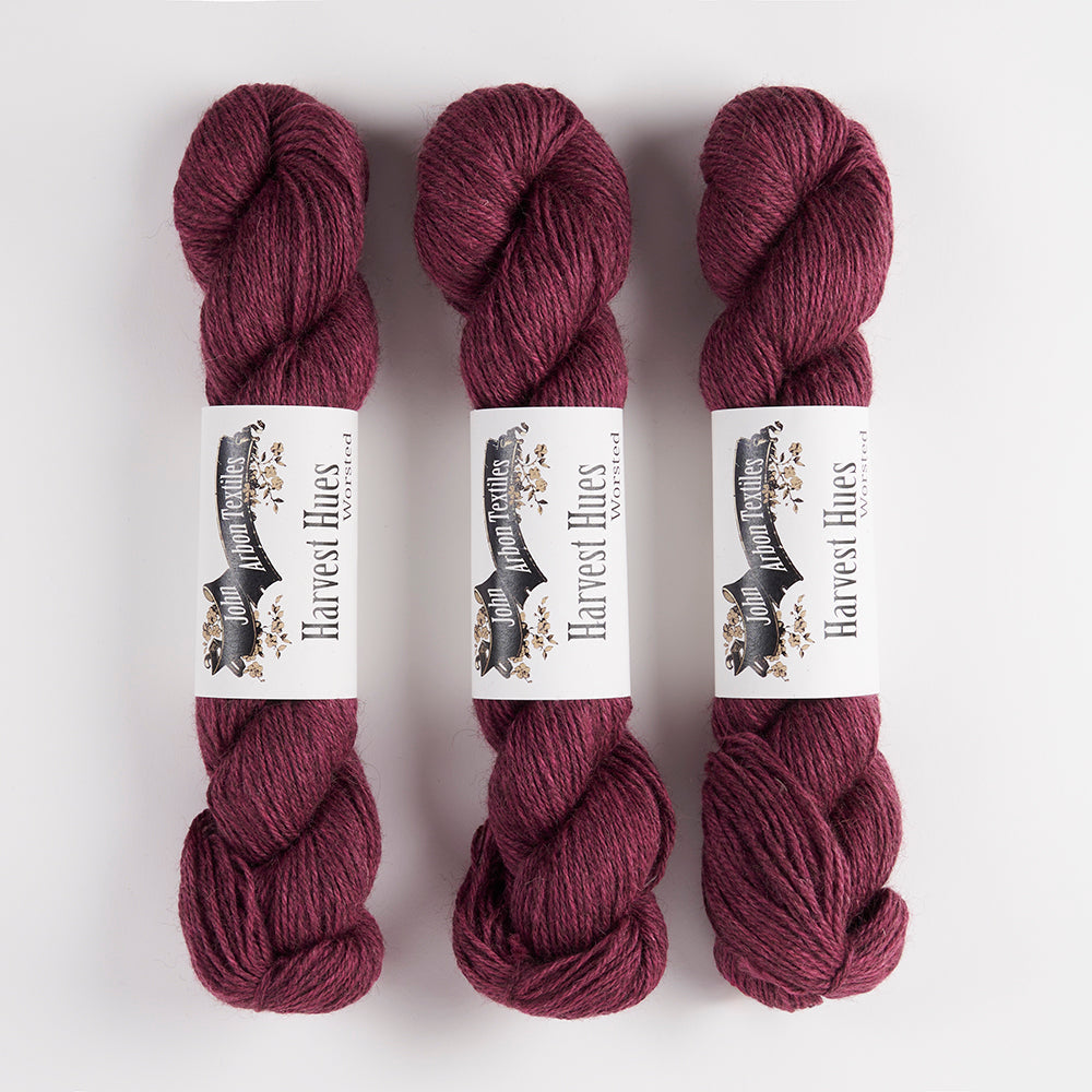 HARVEST HUES WORSTED - LOGANBERRY