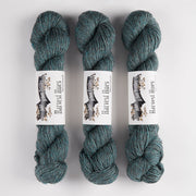 John Arbon Textiles HARVEST HUES WORSTED - RAINDROP Blue Faced Leicester Merino wool Worsted blue Yarn