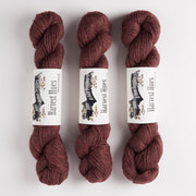 John Arbon Textiles HARVEST HUES WORSTED - ROSEBAY Blue Faced Leicester Merino wool Worsted purple Yarn