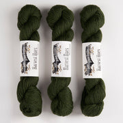 John Arbon Textiles HARVEST HUES WORSTED - SYCAMORE Blue Faced Leicester Merino wool Worsted green Yarn