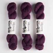 John Arbon Textiles HARVEST HUES WORSTED - TEASEL Blue Faced Leicester Merino wool Worsted purple Yarn