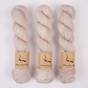 Dark Omen Yarn MERINO SOCK - HASTUR Merino wool Nylon Fingering beige Yarn