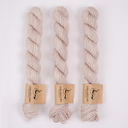 Dark Omen Yarn MERINO SOCK MINI - HASTUR Merino wool Nylon Fingering beige Yarn