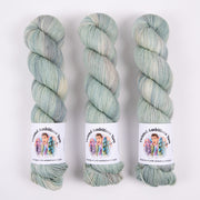 Twisted Ambitions SWEET SOCK - HAZE Merino wool Nylon Fingering green Yarn