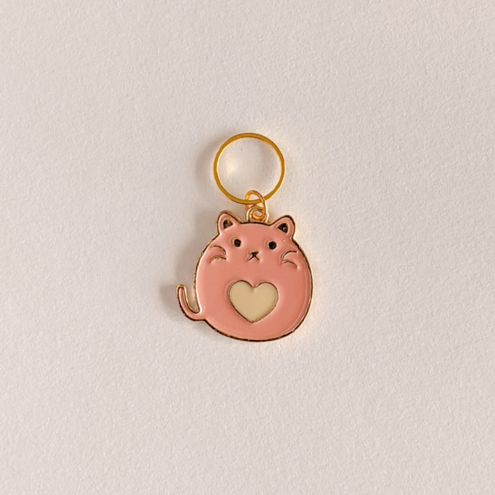 MARKER RINGS - HEART CATS