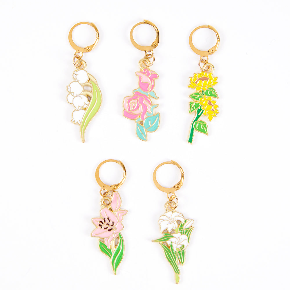 Removable Marker Rings - Floral #3