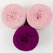 Holst Garn PINK SUGAR Merino wool Wool Light Fingering Quick Kits