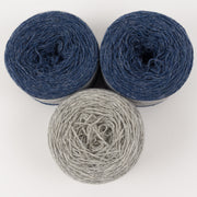 Holst Garn SILVER DENIM Merino wool Wool Light Fingering Quick Kits