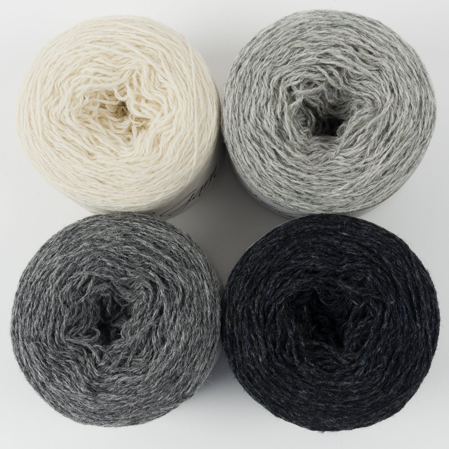 Holst Garn GRAPHITE CRYSTALS Merino wool Wool Light Fingering Quick Kits