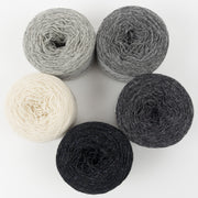 Holst Garn ELEGANT GREY Merino wool Wool Light Fingering Quick Kits